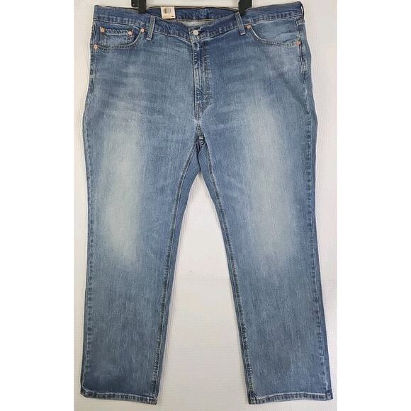 Levi’s 541 ~Men's 50×32~ Blue Denim Athletic Taper Jeans Stretch NWT. - Picture 8 of 16